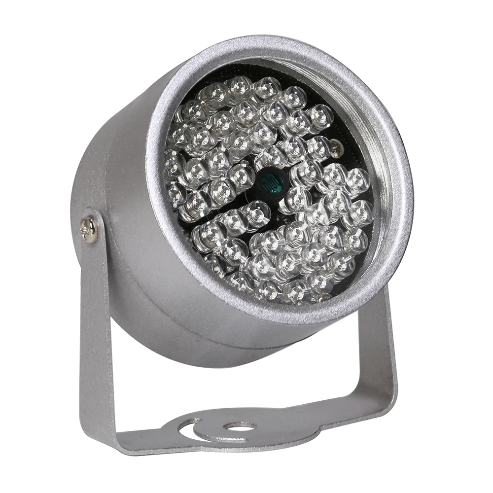 AZISHN CCTV 48IR LEDS illuminator Light Infrared Night Vision metal waterproof Fill Light for Surveillance camera ir led illuminator,ir led illuminator light