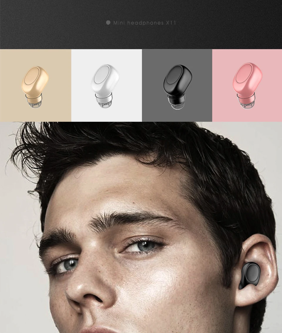 Earphones in ear earpiece Mini Bluetooth Earphone Wireless Headset Bluetooth V4.1 Noise Canceling For Iphone,Xiaomi,Samsung (10)