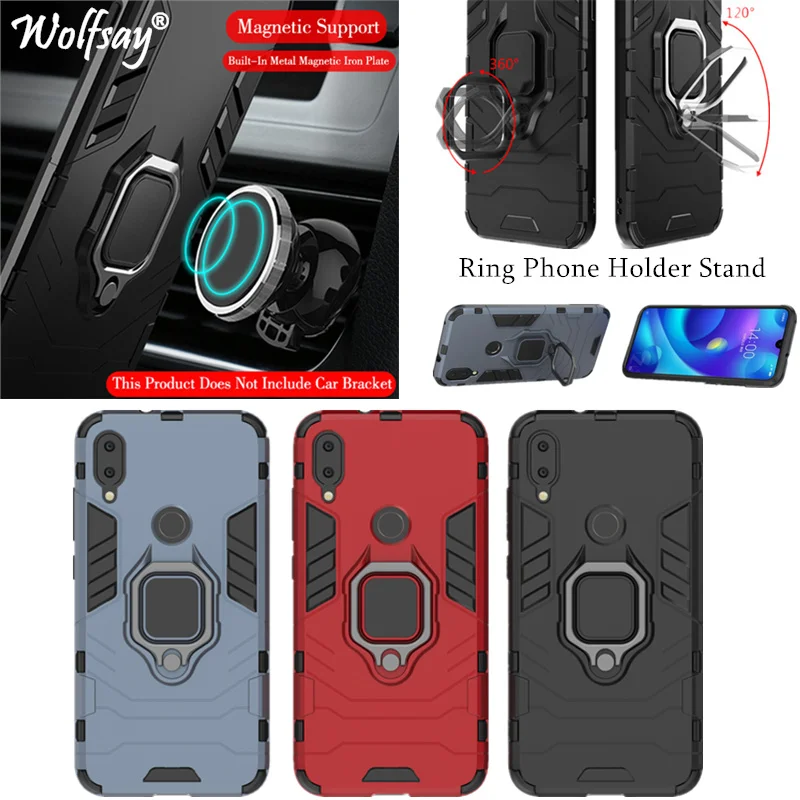 Phone Holder Finger Ring For Xiaomi Mi Play Case Magnet Armor Fashion Cover on the | Мобильные телефоны и аксессуары