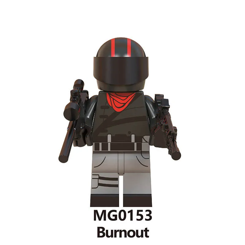 

Building Blocks Legoings Fortress Night Skin Trooper Wild Card Brite Bomber Merry Bumout Scorpion Bricks Mini Figures Toys Gifts