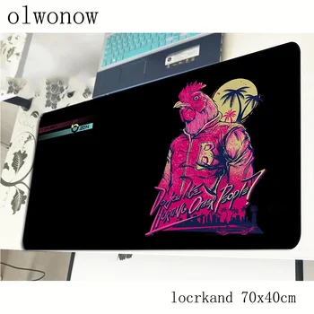 

Hotline Miami mousepad 700x400x3mm gel gaming mouse pad gamer mat 3d game computer desk padmouse keyboard large play mats