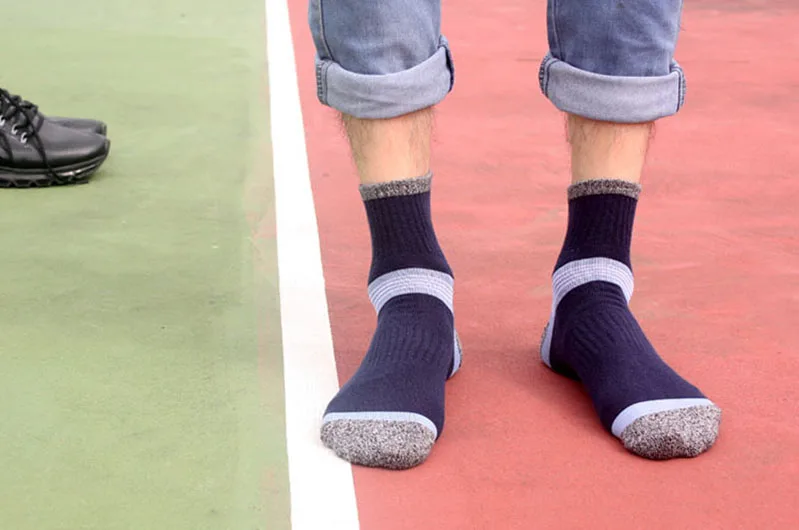 3 пары хлопковых мужских носков, компрессионные Дышащие носки для мальчиков, контрастные цвета, стандарт Meias, хорошее качество, эластичные прозрачные рабочие носки