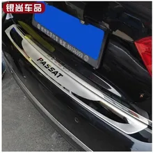 High quality stainless steel Rear bumper Protector Sill For 2011-2013 Vw Passat B7