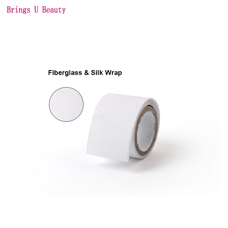 Клейкая Стекловолоконная и шелковая обертка для ногтей мощный протектор