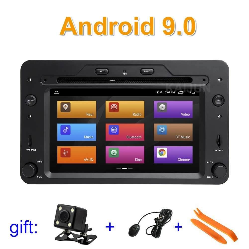 Top Android 9 Car DVD Multimedia Player for Alfa Romeo 159 Sportwagon Brera Spider with wifi BT GPS Radio stereo 0