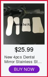 Новый 4 шт. Стоматологическая нержавеющая сталь фотографические зеркальные отражатели + 10 шт. стоматологический t-образный расширитель для