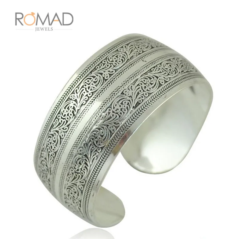 

Opening Cuff Bangles For Women Big Bohemia Boho =Bangles Indian Girls Wave Bracelets & Bangles Female Cute Ladies Jewelry Z25