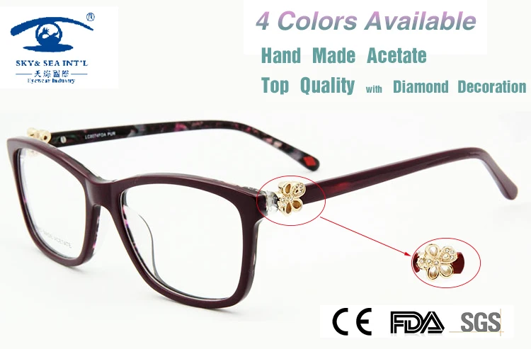 

New 2015 Brand Design in London armacao de oculos de grau feminino Luxury Eye Glass Myopia Glasses Women
