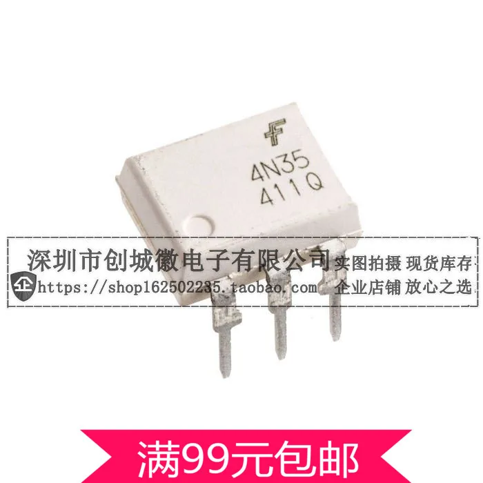 4N35 Optocoupler 4N35M Optocoupler Transistor Output DIP 6 Isolatorin
