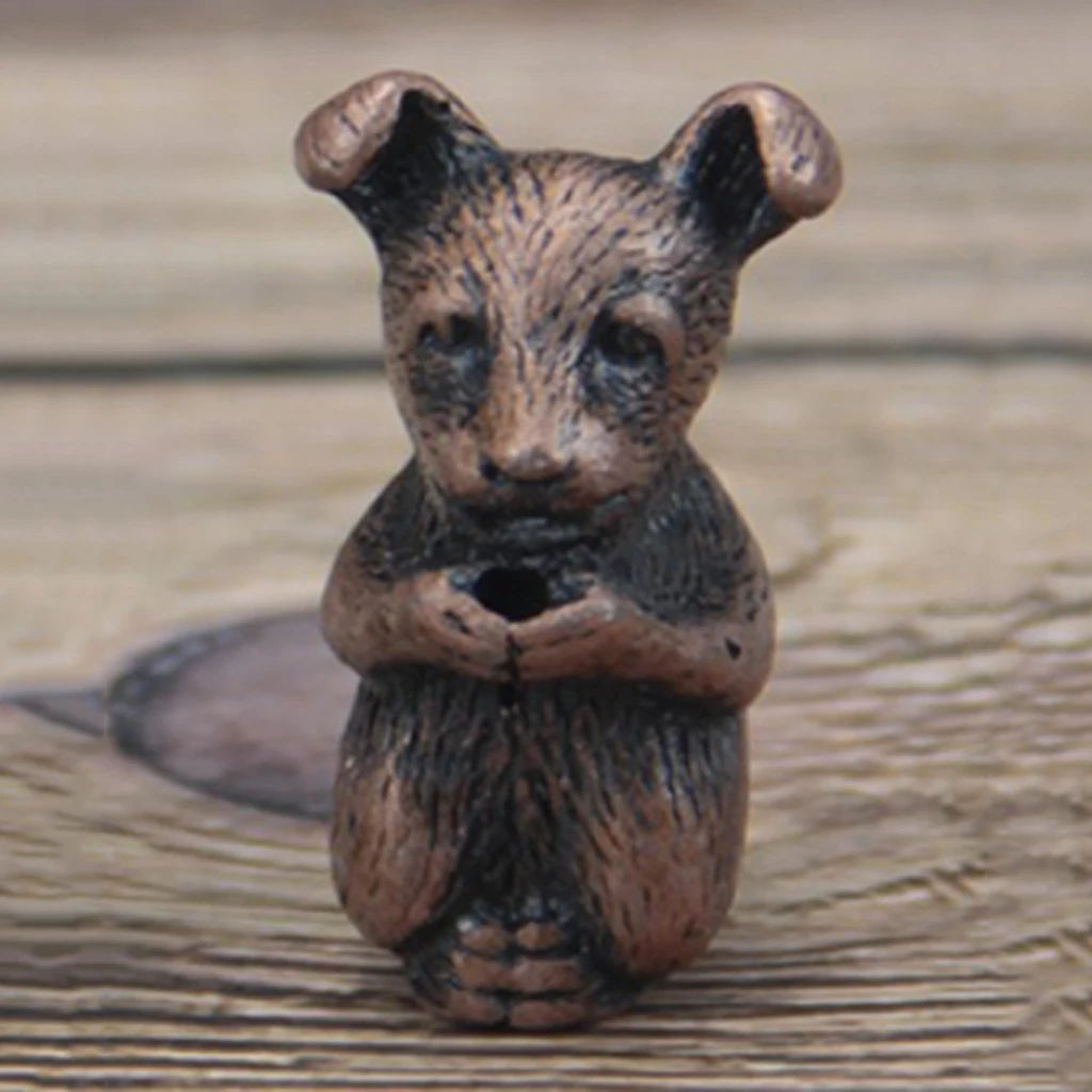 Copper Chinese Traditional Twelve Zodiac Animal Figurine Incense Stick Stand Holder