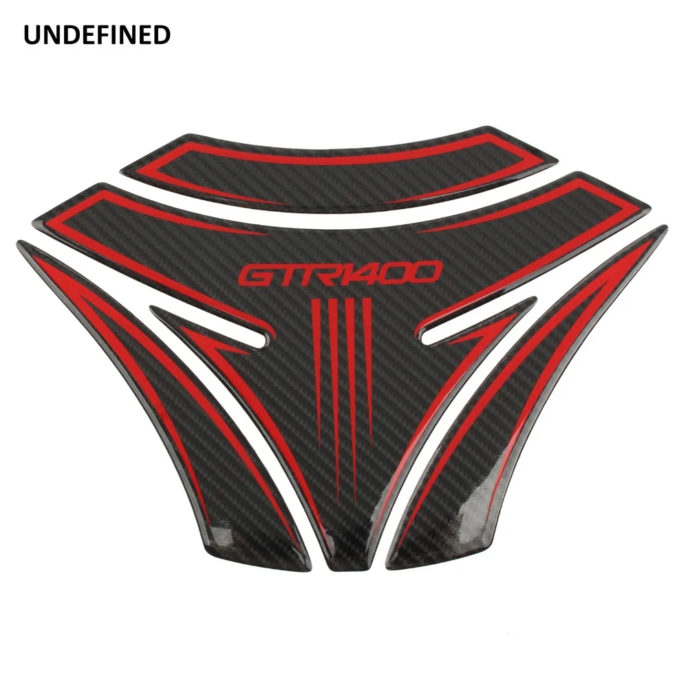 

UNDEFINED New Motorcycle 3D Resin Carbon Look Tank Pad Protector Oil Sticker Case for Kawasaki GTR1400 GTR 1400 2007-2018 DDD97
