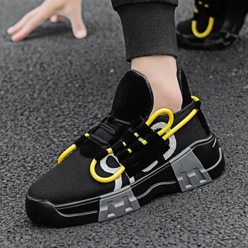 

Leader Show Sports Shoes For Men Solf Trend Rubber Man Athletic Shoes Walking Shoes Spring Zapatillas Hombre 2019 Men Sneakers