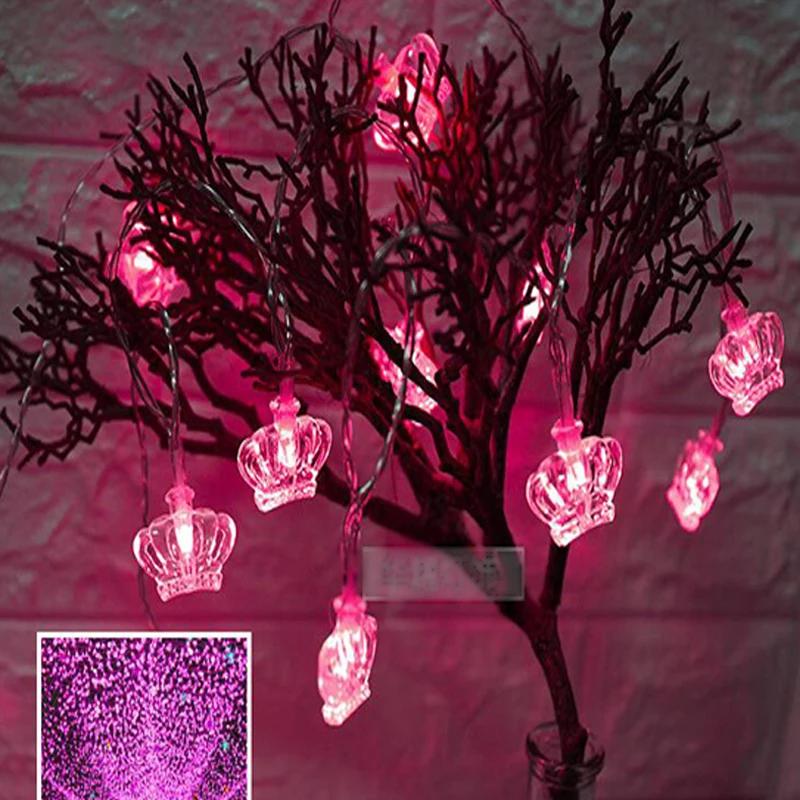 Christmas Lights Indoor Led String Fairy Light Xmas Party Home Wedding Garden Garland Battery Powered Christmas Decorations (10)