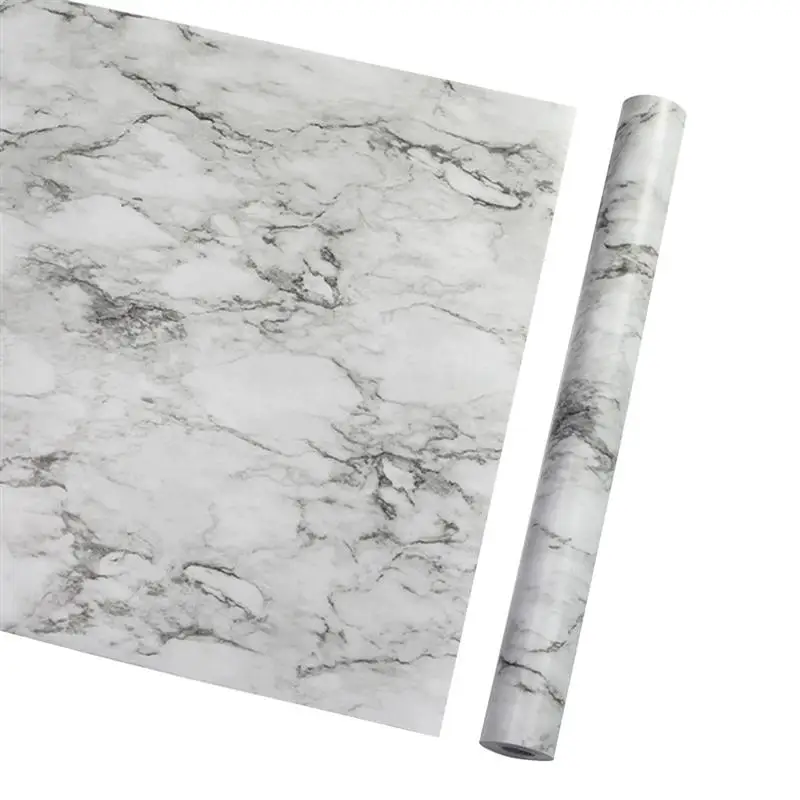 Granite Marble Effect Contact Wall Paper Self Adhesive Wall Sticker Rolling Wallpaper Rolls Sheets Home Garden