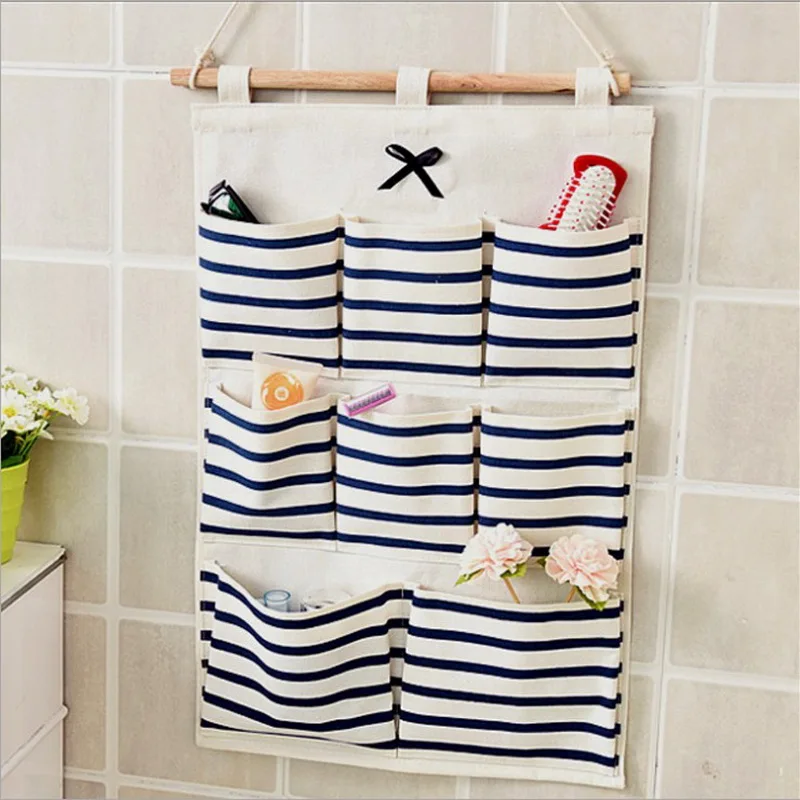 

8 Grids Storage Bag Durable Door Fashion Handbags Finishing Hanging Bags Organizer Hang Storage Bag