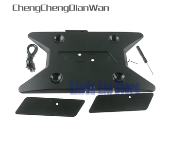 

ChengChengDianWan Vertical Stand with Dual Controller Holder with screwdriver for PS4 Slim for PS4 Pro