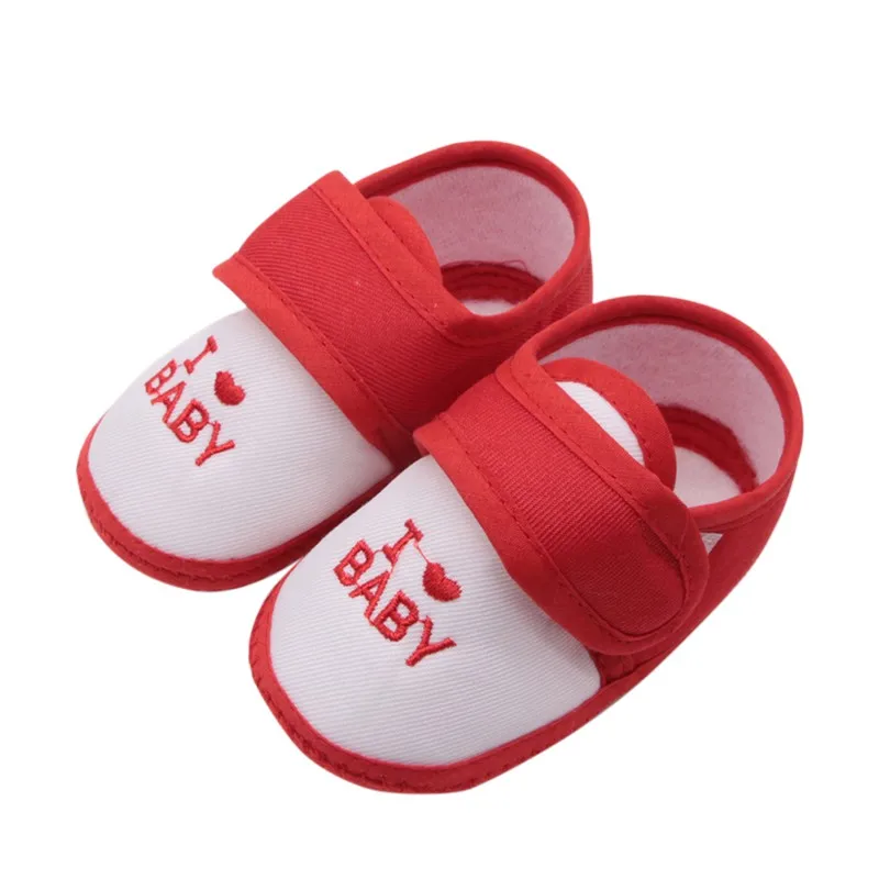 WEIXINBUY Cute Lovely Baby Shoes Toddler First Walkers Cotton Soft Sole Skid-proof Kids infant Shoes Princess Anti-slip Shoes - Цвет: JM0119R