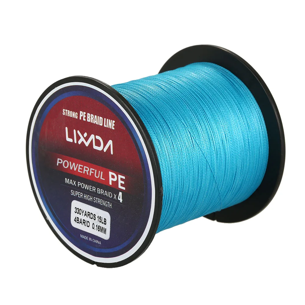 Lixada 300 м/330Yds 4 нити PE плетеная леска супер сильная для ловли карпа Леска провода