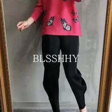 Miyake модные складные с животным принтом 7 минут рукав футболка Лидер продаж