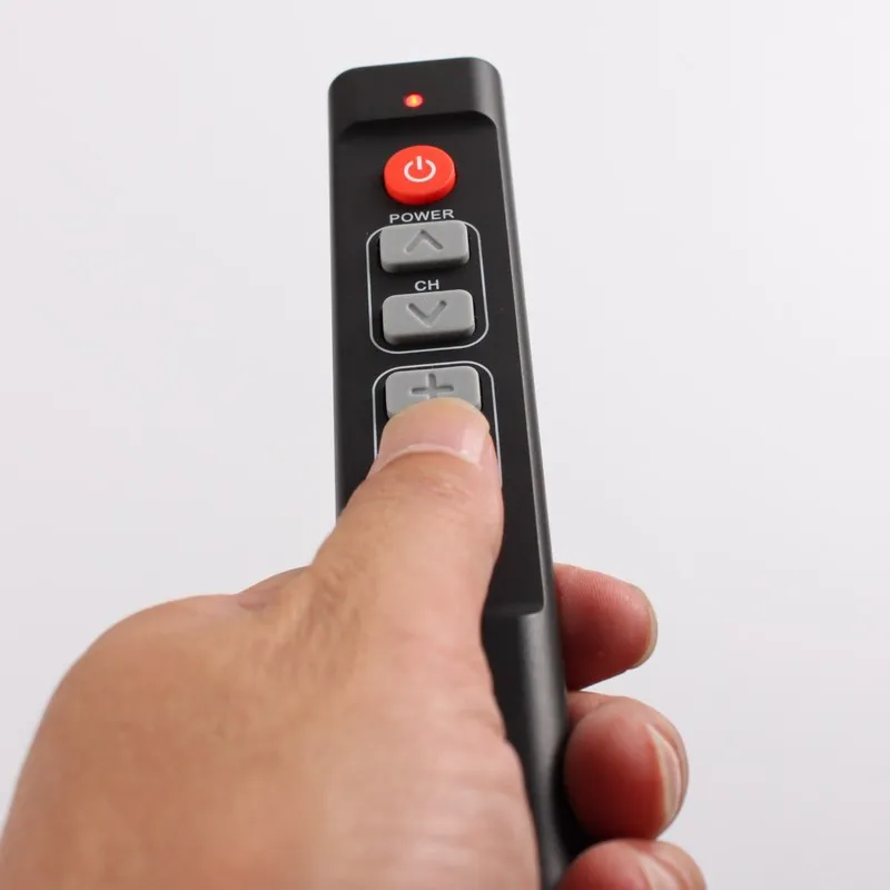 Умный обучающий пульт дистанционного управления для ТВ STB DVD DVB, TV Box HIFI, универсальный контроллер с 6 большими кнопками легко использовать для пожилых