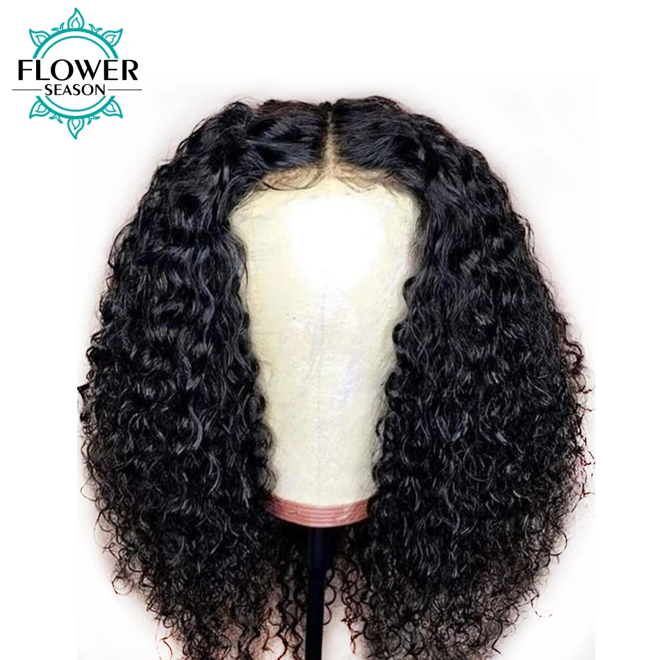 Buy FlowerSeason 13x6 Preplucked Lace Front Wig Human
