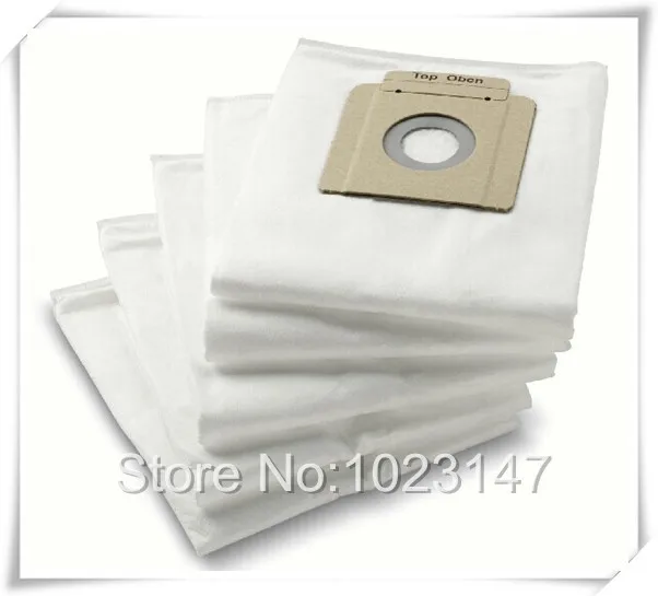 2 pieces/lot) Vacuum Cleaner Cloth Bags Dust Bag Filter Bag for Karcher T8/1 T12/1 DS 5300 NT 25 NT series Cleaner Accessories