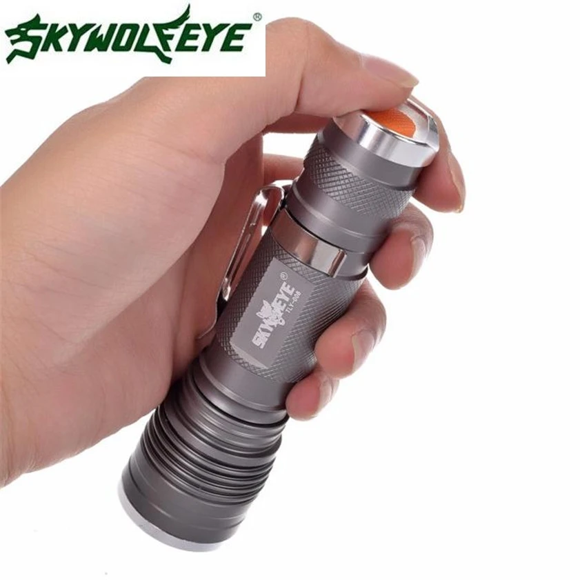 

Super Rechargeable Tactical Flashlight Torch Cree T6 3000LM Lamp 5 Modes LED 18650 Drop shipping