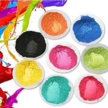 Красящая жемчужная пудра пигмент для теней для век лак для ногтей слюда блеск перламутровый порошок косметический флэш пыль краситель мыло пигмент