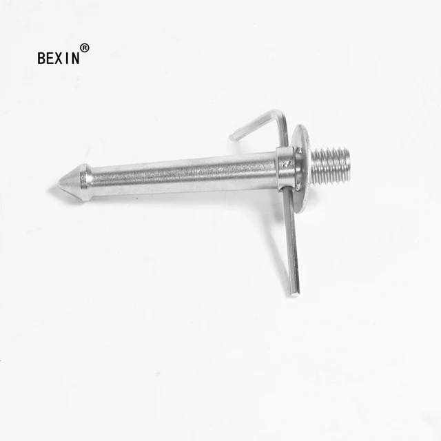 Threaded Replacement Camera Tripod Spikes 80mm Stainless Steel 3/8