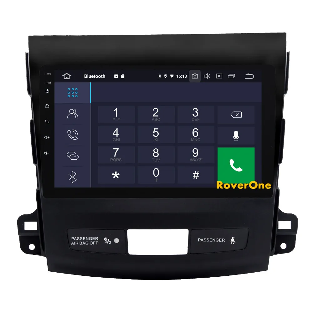 Top RoverOne For Mitsubishi Outlander 2007 - 2011 Android 9.0 Autoradio Car Multimedia Player Radio GPS Navigation Head Unit NO DVD 8