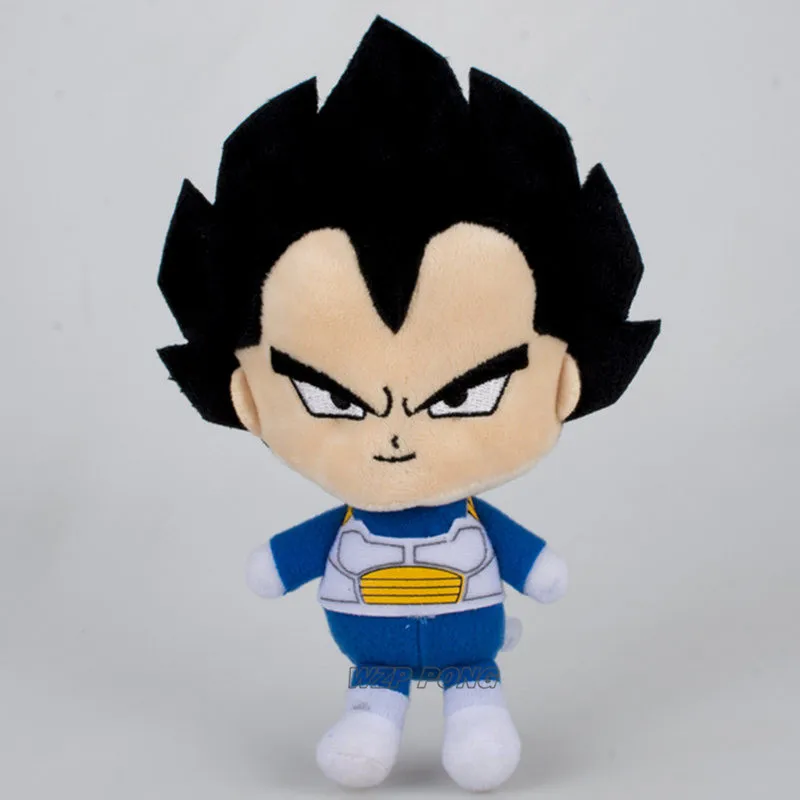 20 см аниме Dragon ball Z Vegeta Мягкие плюшевые игрушки украшение Высококачественная плюшевая игрушка на день рождения Рождественские подарки для