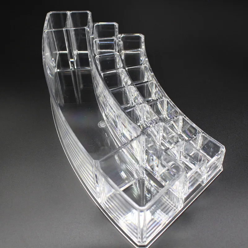 Large Size Brush Holder Acrylic Storage Box Makeup Organizer Cosmetics Box Crystal Lipstick Organizer (6)