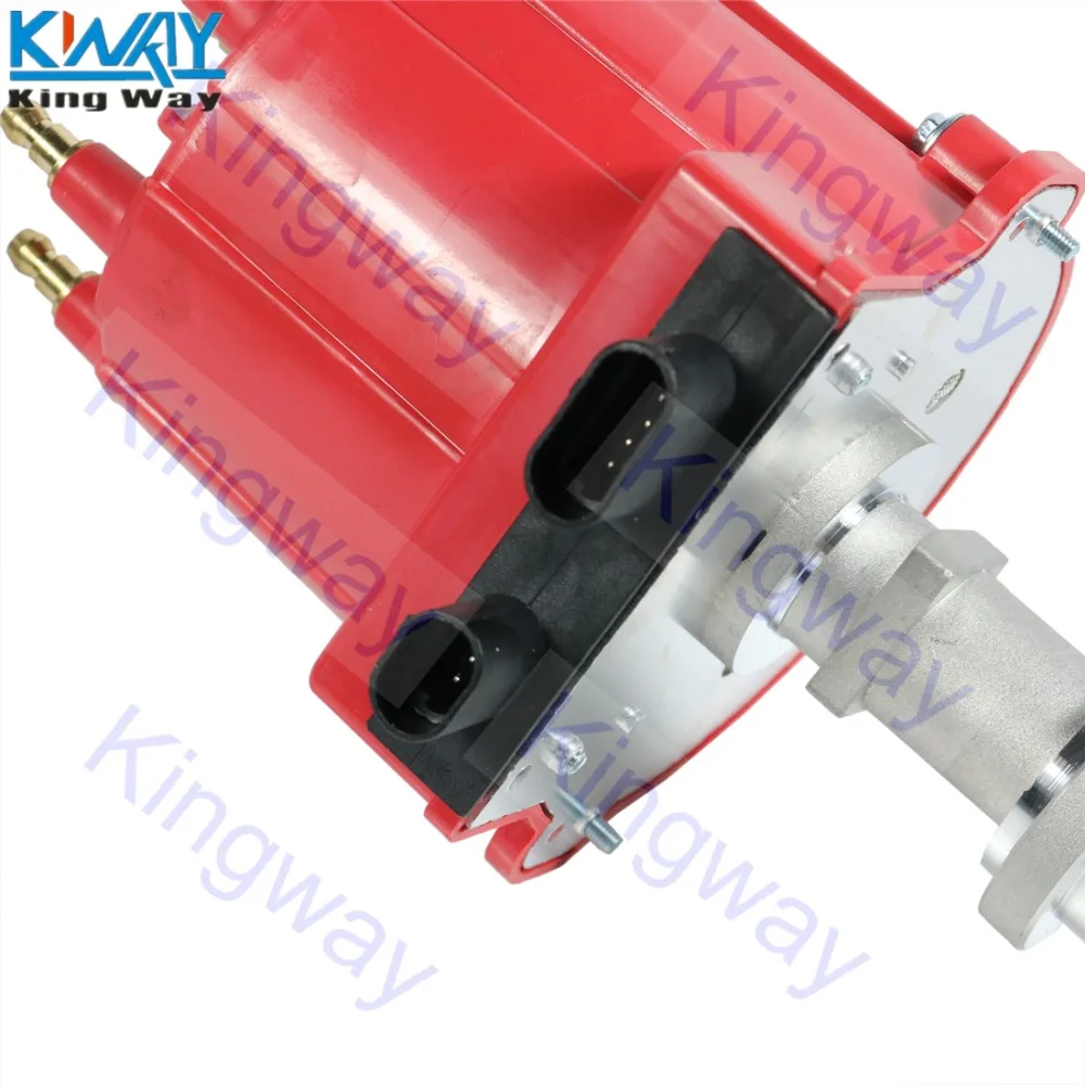 Бесплатная доставка распределитель зажигания King Way Red Cap HEI 1103952 для 87 95 Chevrolet Pontiac GMC