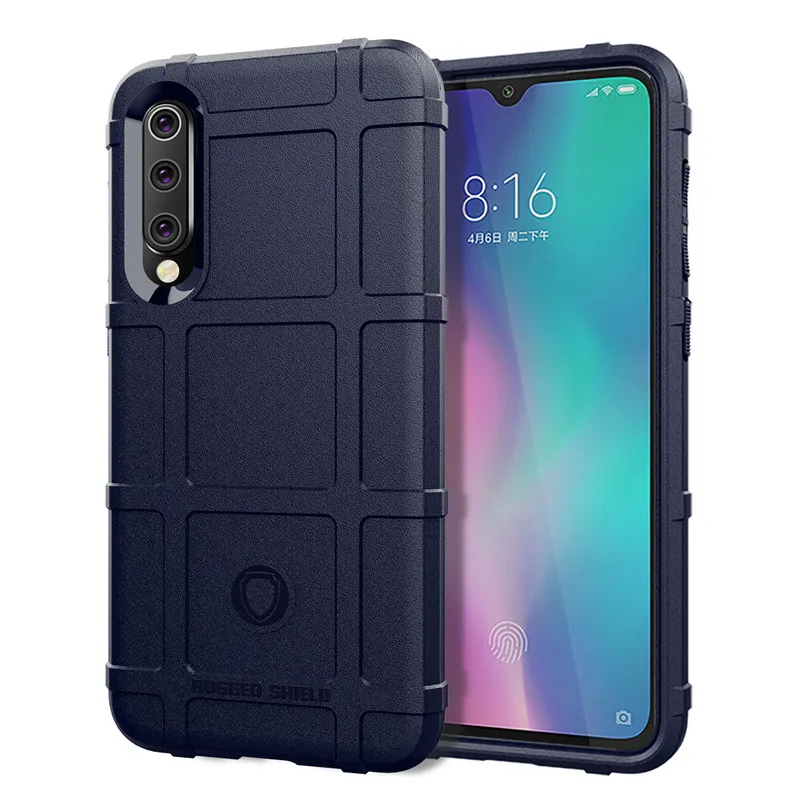 Прочный защитный чехол Гибридный матовый противоударный для Xiaomi Mi Pocophone F1 Note 5 Pro A2