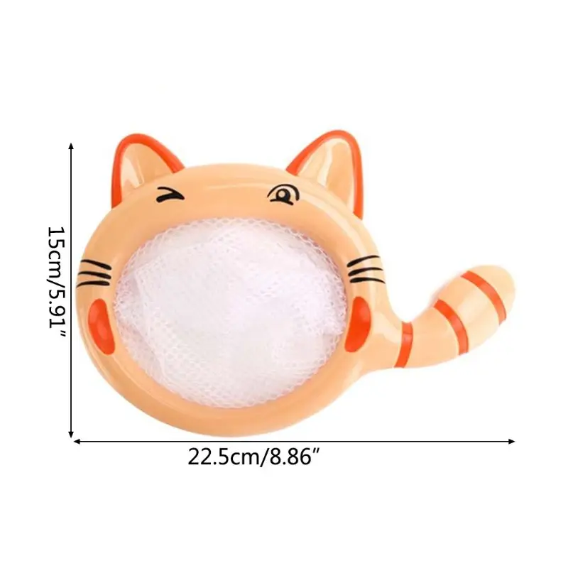Cute Animal Cartoon Cat Fishing Net Baby Bathing Time Water Pool Toys For Kids Children 23 5AC501084-7