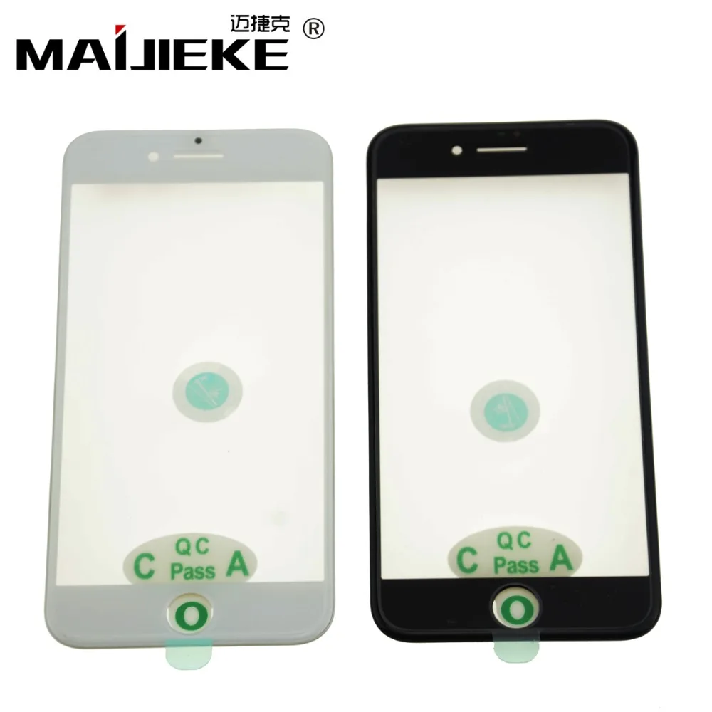 

10XOriginal 3 in 1 Cold Press Screen Front Glass+Frame+OCA Film for iphone XR XS X 8 plus 7 6s 6 plus 5s Glass Replacement Parts