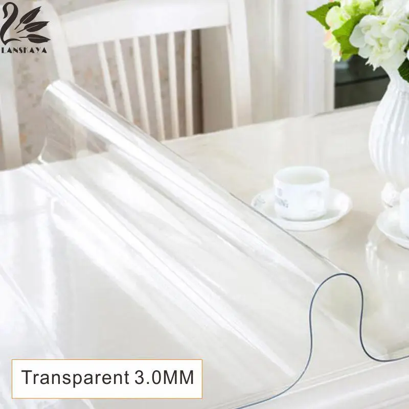 2017 Wedding Oilproof Sale Rushed Modern Thickness 3 0 Mm Pvc Transparent Table Waterproof Oil Mats