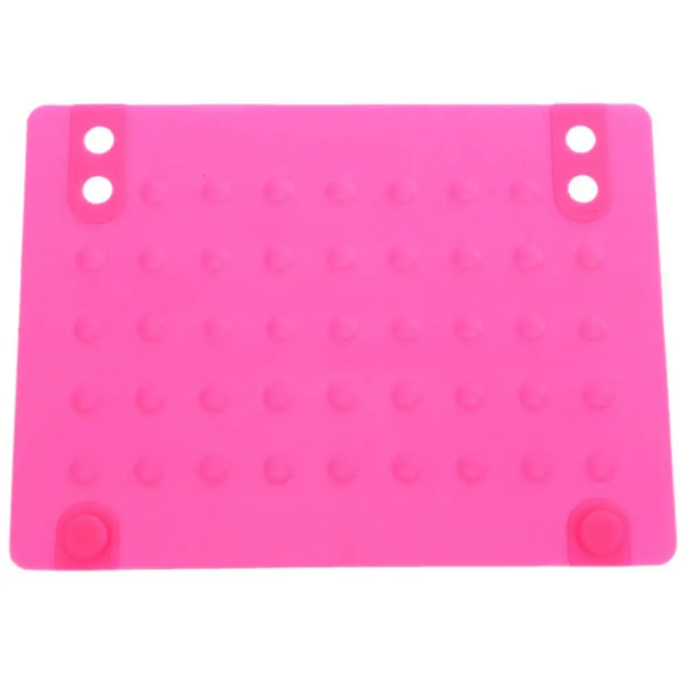 Flat Iron Heat Resistant Silicone Mat For Straightener Curling Hair Styling Accessory