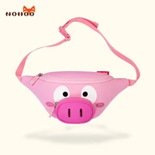 NOHOO поясная сумка мини Детская сумка 3D милая поросенок поясная Сумка дорожная водонепроницаемая сумка для денег для мальчиков и девочек поясная сумка кошелек