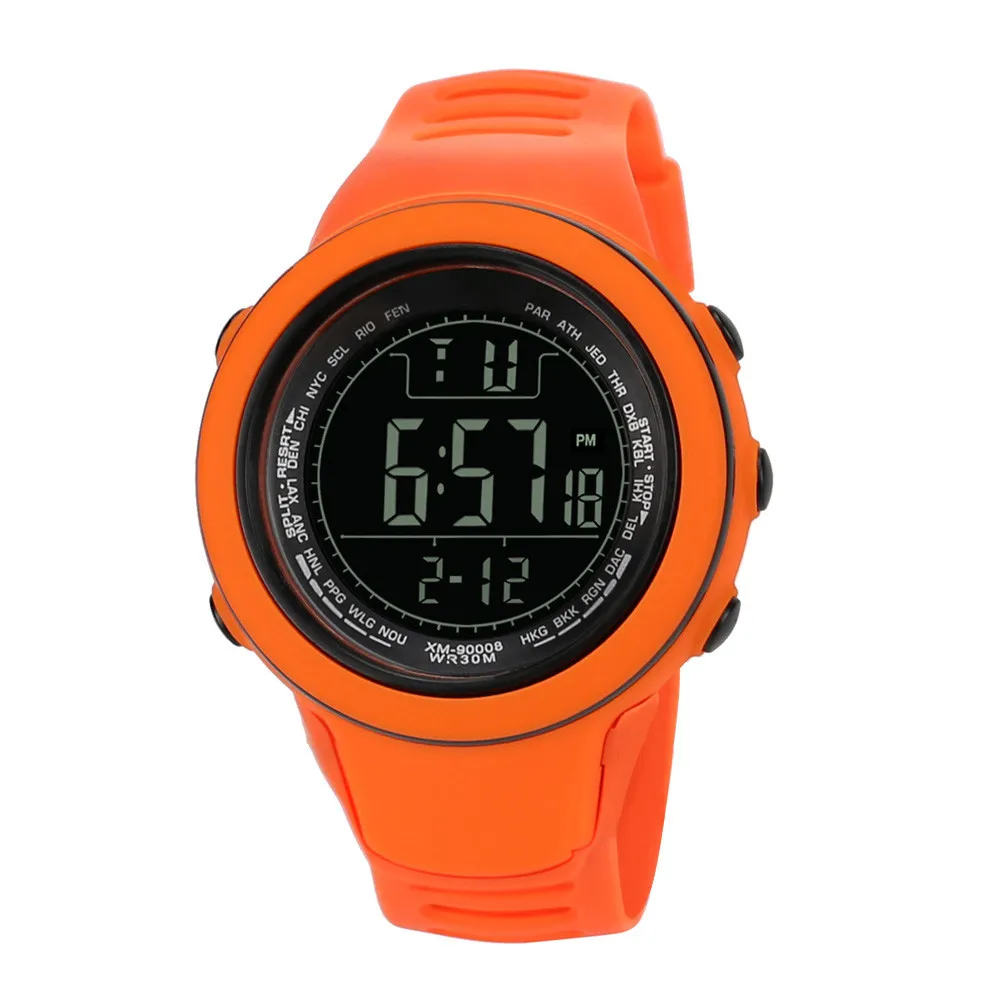 Новые Роскошные Мужские аналоговые цифровые военные армейские спортивные светодиодный водонепроницаемые наручные часы# NE1025 - Цвет: as shown