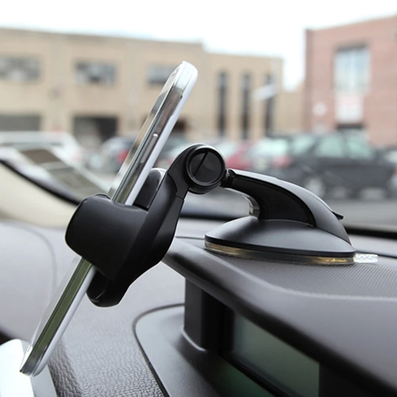 Универсальный 360 Вращающийся Автомобильный держатель для мобильного телефона на лобовое стекло gps подставка поддержка