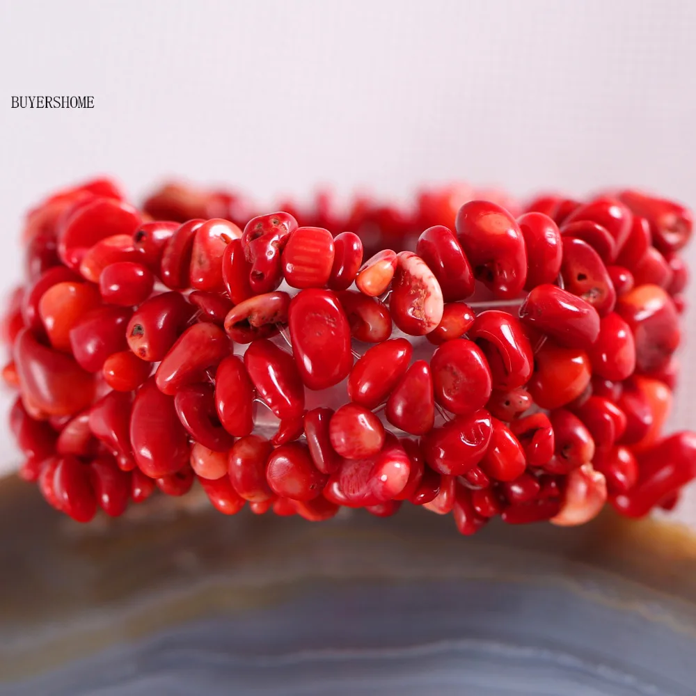1 шт. браслет из натурального красного коралла 7 дюймов|bracelet arm|bracelet kitbracelet weave |