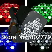 Напрямую с фабрики(16 шт./лот) 48*3 Вт RGBW светодиодный плоский пар, Стандартный тонкий прожектор