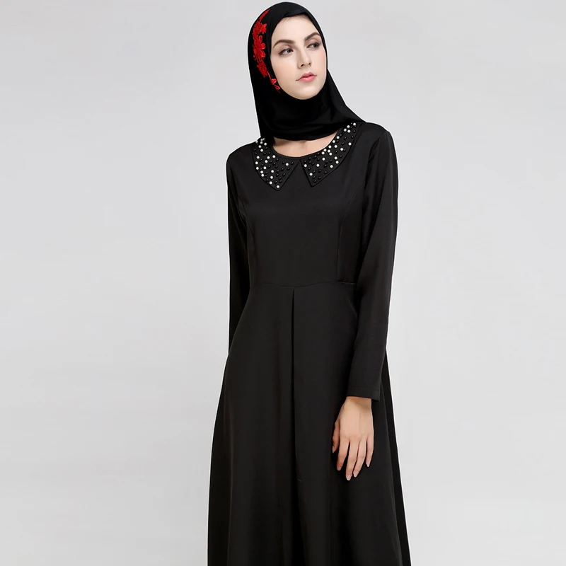 Vestidos Абаи роковой Дубай исламский, арабский мусульманское платье Турция Восточный халат из марокена Для женщин Elbise Рамадан Eid платья Хиджаб