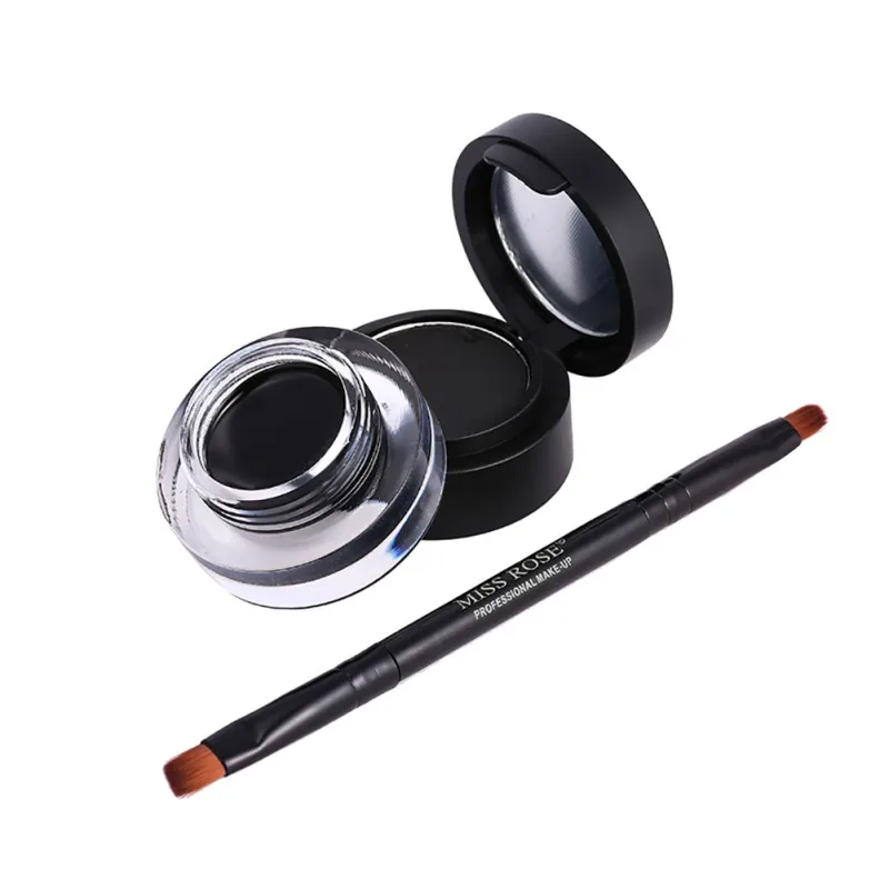 2 In 1 Eyeliner Gel And Eyeliner Powder Waterproof Eye Liner Long-lasting Eyeliner Nature Makeup Cosmetics