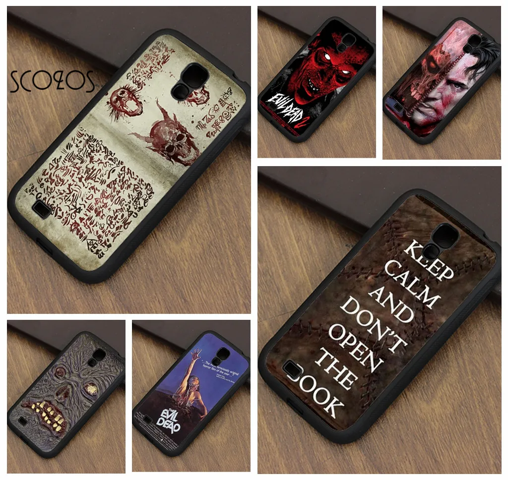 SCOZOS Evil Dead In Book Of The phone case cover for samsung galaxy S3 S4 S5 S6 S7 S8 edge note 3 4 5 |