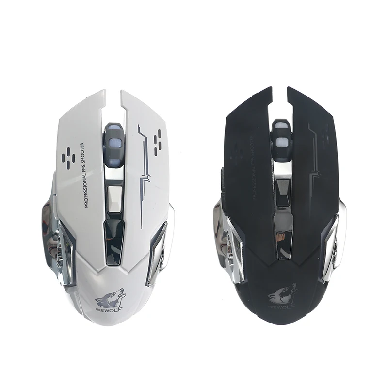 Professional Ergonomic Pro Wired LED Light 4000DPI Optical Usb Computer Gamer Mice Gaming Mouse Metal Plate |