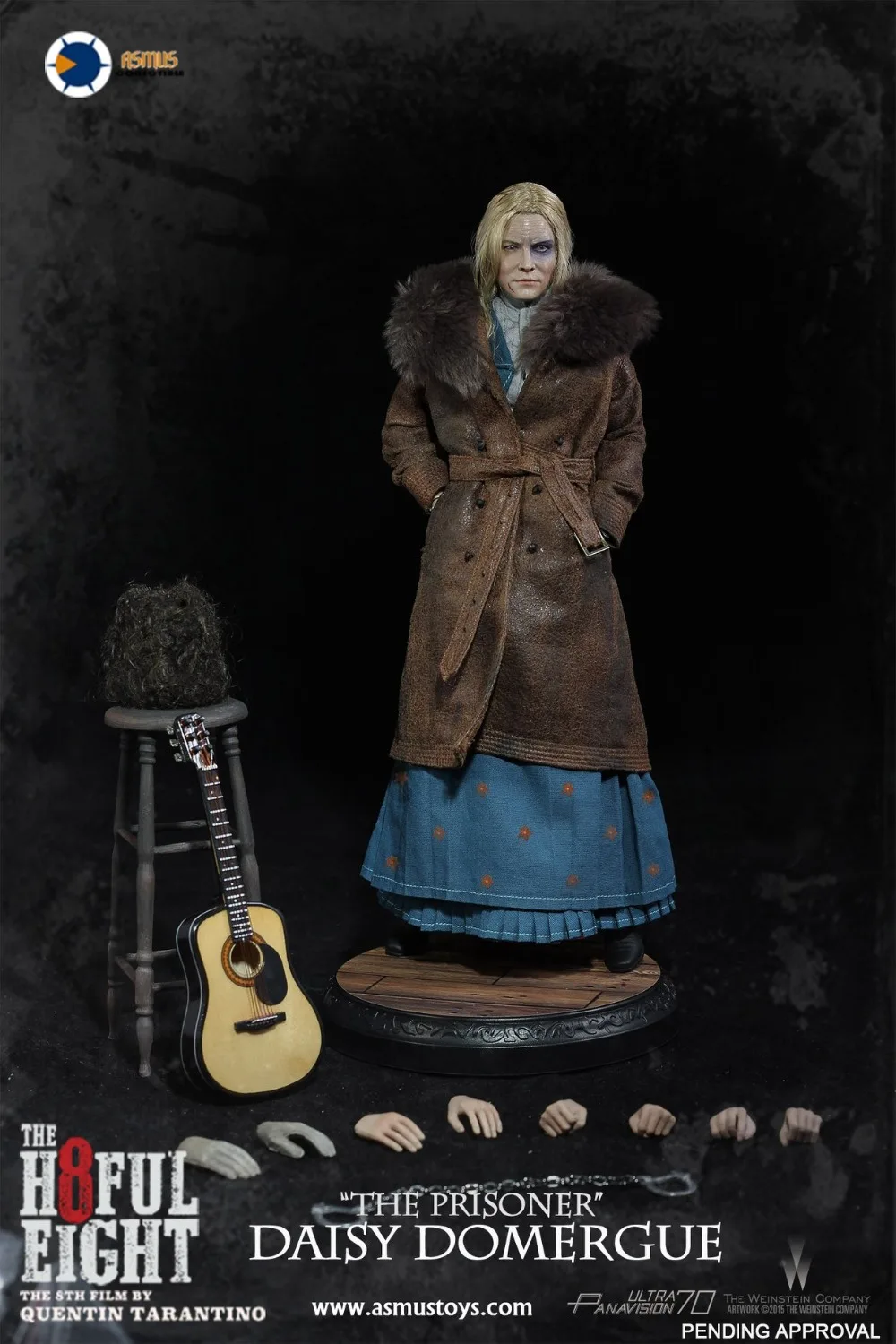 

1/6 scale Collectible figure The Hateful Eight The Hateful 8 Daisy Domergue 12" action figure doll Plastic model toys D1842