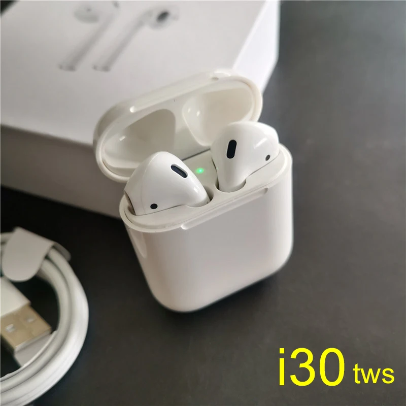 

i30 TWS 1:1 size replica wireless earphones bluetooth 5.0 earphone i30 tws headset Update from i10 i20 tws i12 tws fone de ouvid