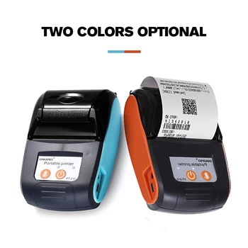 

58mm BluetoothWireless Mini Printer Portable Thermal Receipt Printer For Mobile Phone Android iOS Windows Pocket Bill Printer